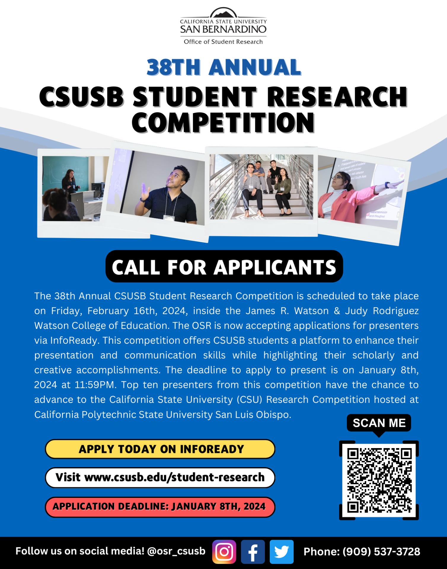 CSUSB Student Research Competition Student Research CSUSB